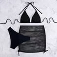 thumbnail image 1 of WILLBEST Traje de Baño Natacion Bikini Sexy de Tres Piezas con Cordones y Espalda descubierta para Mujer, 1 of 7