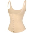 thumbnail image 2 of Lilvigor Shapewear For Women Waist Trainer Corset Zipper Vest Body Shaper Cincher Tank Top with Adjustable Straps Firm Foundations, 2 of 6