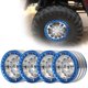 thumbnail image 1 of 4 Llantas De Aluminio Beadlock De 1,9 Pulgadas, Alto Rendimiento Para Coche Trepador De Control Remoto SCX10 1/10, Compatible Con SCX10/90046/TRX4/D901/10, 1 of 7