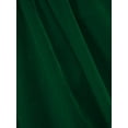 thumbnail image 6 of DPOIS Kids Girls Christmas Costume Long Sleeve Layered A-line Velvet Red Dress Green-A 10, 6 of 7