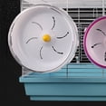 thumbnail image 4 of Transparent Plastic Spinning Wheel for Hamster Cage Small Animals Gym Ball Decor 6.3 Inches, 4 of 8