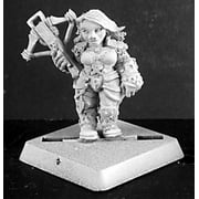 Reaper Miniatures Kara Foehunter, Dwarf Hero #14143 Warlord RPG D&D Mini Figure