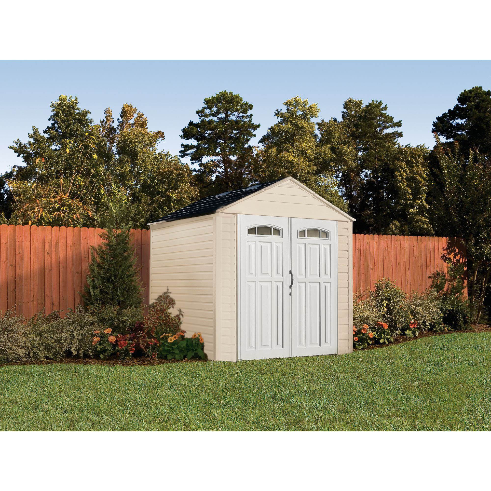 Rubbermaid 7x7-Feet X-Large 325-Cubic Feet Outdoor Storage Shed 