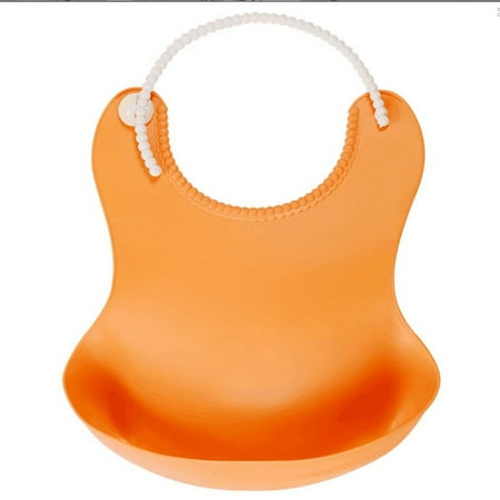 

Eyicmarn Cute Baby Soft Silicone Bib Waterproof Saliva Dripping Kid Infant Lunch Bibs