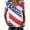 Blue, variant on Women's 250 Anniversary USA Shirt 250th Anniversary USA Shirt V Neck Patriotic 4th of July Shirts, Red M