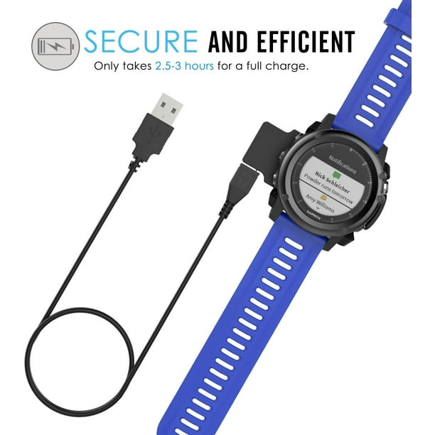Garmin Fenix 3 HR Charger USB Data Sync Charge Cradle Dock