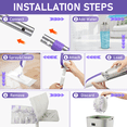 thumbnail image 6 of SUGARDAY Spray Mops for Floors with 5 Disposable Mop Pads Refills Wet Dry Hardwood Floor Mops, 6 of 7