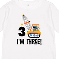 thumbnail image 4 of Inktastic 3rd Birthday Construction Truck Boys Boys Long Sleeve Toddler T-Shirt, 4 of 5