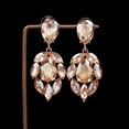 thumbnail image 3 of Boucles d'Oreilles Mode en Acier Inoxydable Boucles d'Oreilles Rondes Créatives pour Femmes Boucles d'Oreilles Pendantes en Cristal pour Femmes, 3 of 7