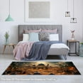 thumbnail image 5 of Lasser Bairam Black Polyester Indoor Mat - Water Repellent Floor Rug for Home and Office - Durable Washable Entrance Mat with Non-Skid Backing - Easy to Clean Welcome Mat, 5 of 6