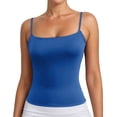 thumbnail image 2 of Camisole Tops for Women Casual Plain Slim Fit Spaghetti Strap Cami Tank Top Basic Tanks Y2k Going out Tops, 2 of 5
