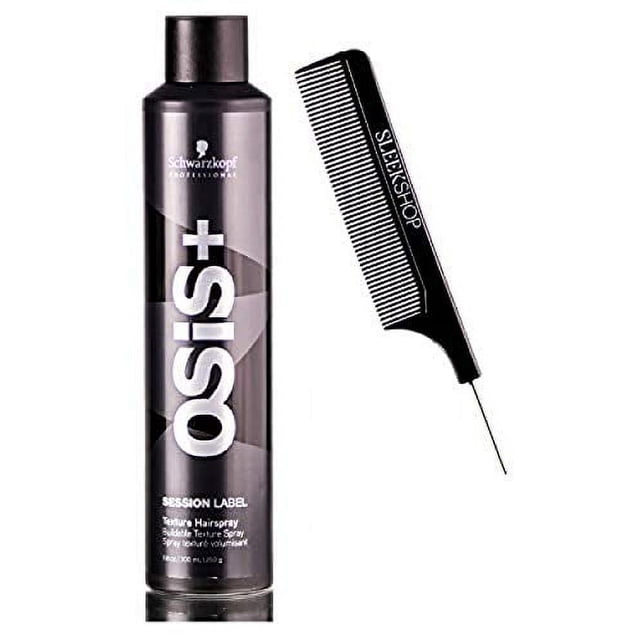 Schwarzkopf OSIS + Session Label TEXTURE HAIRSPRAY Buildable Texture Spray (Stylist Kit) Hair Spray (8.8 oz / 300 ml - ORIGINAL SIZE)