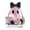 A, variant on Pink Bow Pumpkin Diorama Acrylic Tabletop Ornament, Mini Ghost Scene Inside Pumpkin for Halloween Shelf Mantel Indoor Party Home Decoration