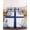 Navy Blue, variant on Queen Size Fitted Sheet Set - Nautical Navy 3 Piece Bedding Sets 16" Deep Pocket Fitted Sheet with 2 Pillowcases, Blue Lighthouse Boat Compass Ocean Brushed Microfiber Hotel Luxury Bed Sheets