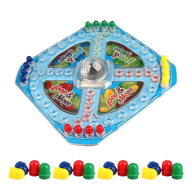 Board Game Fun Racing Chasing Educational Toy For Kids Dash Frustration Plastic luolv
