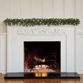 thumbnail image 3 of Holiday Time Madison 9' Pre-Lit Pine Christmas Garland - Green, 3 of 4