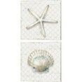 thumbnail image 1 of Great Art Now Ocean View A by Lisa Audit 2 Piece Canvas Art Set Each 14"W x 14H", 1 of 3