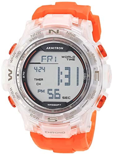 armitron men's digital chronograph watch