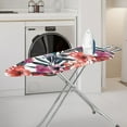 thumbnail image 2 of HELLHERO Household Iron Board Covers Tropical Flowers Print Ironing Board Cover Protector Non Stick Stain and Scorch Resistant, Applicable Standard Size 15x54 Inch, 2 of 5