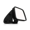 thumbnail image 4 of KarParts360 For Nissan D21 1990 91 92 93 1994 Door Mirror Passenger Side | Manual | Foldaway | Non-Heated | Black | Convex | Replacement For NI1321106 | K630111G26, 4 of 8