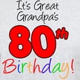 thumbnail image 3 of CafePress - Great Grandpas 80Th Birthday Light T Shirt - Men's Classic Graphic T-Shirt, 3 of 4