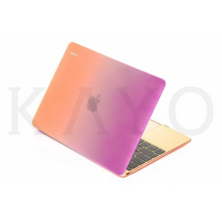 KAYO - Retina 12-inch Rubberized Hard Case for MacBook 12