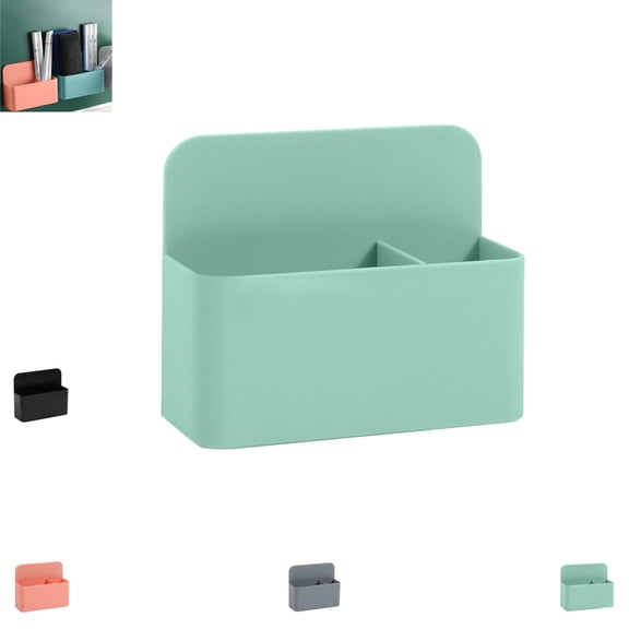 Magnetic Pen Holder for Whiteboard – Plastic Storage Box for Markers Eraser Chalk, Multifunctional Pencil Cup Organizer for Blackboard