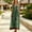 Green, variant on Morttic Women's Leopard Print Sleeveless V-Neck Maxi Dress – Boho Flowy Beach Long Dress, Summer Resort & Vacation Wear Blue,L