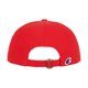 thumbnail image 4 of Gorra Champion Ameritage Dad con logotipo grande rojo ajustable, 4 of 4