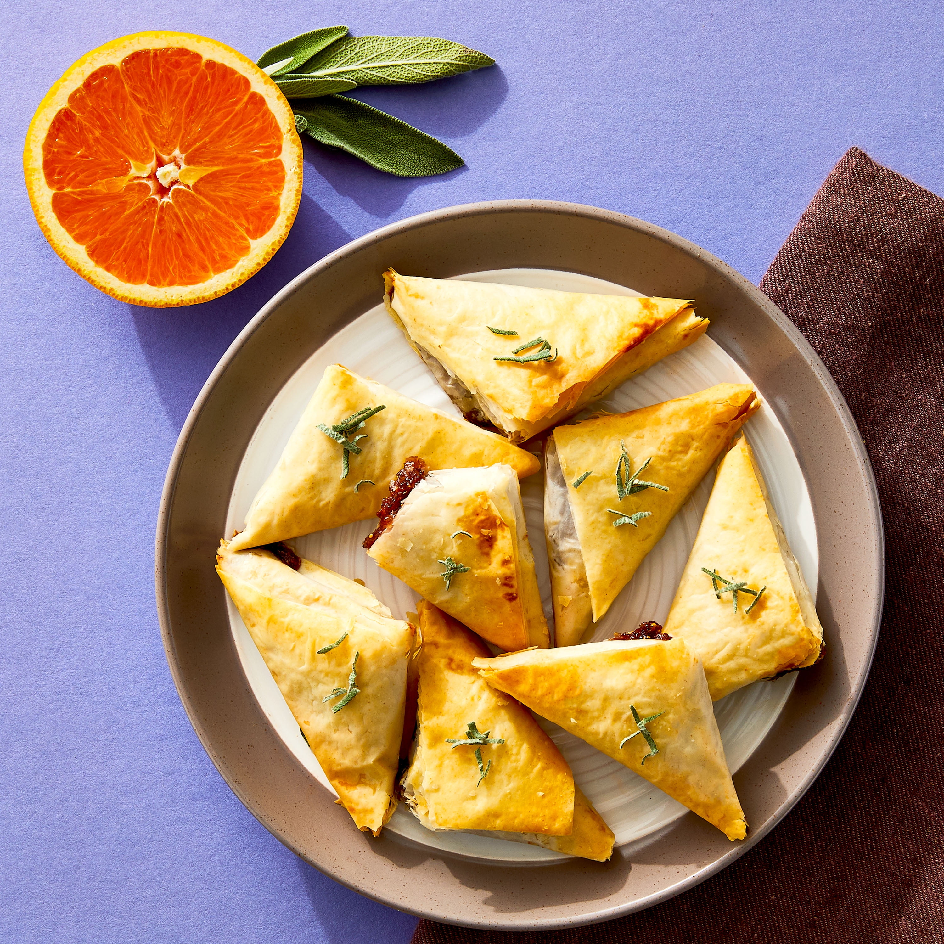 bettergoods Fig and Orange Phyllo Bites, 8 oz, 8 Count (Frozen)