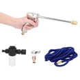 thumbnail image 1 of High Pressure Water Gun, Portable  Cleaning Sprinkler Practical Simple 3 Times Automatic Expansion Function Metal  for Car Wash for Garden Watering, 1 of 7