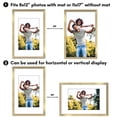 thumbnail image 3 of Americanflat 11x17 Picture Frame with Polished Plexiglass with 8x12 Mat 2 Pack Display Photo Galleria - Gold, 3 of 8