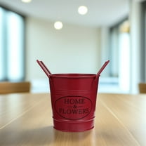 MLINS  Christmas Decor Metal Flower Pot Desktop Decoration Ornamental