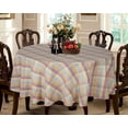 thumbnail image 1 of Mantel Urban Villa Buffalo Check 100% algodón, 180 cm, redondo, 1 of 6