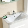 thumbnail image 3 of EeaseCA Toilet Bathroom Hand Soap Dish Tray Resin Shower Soap Holder Box Case Container, 3 of 8