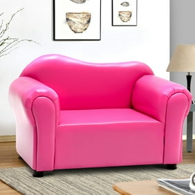 Best Choice Products Kids Living Room Armrest Sofa Chair Lounge Set W 2 Cushions Pink Best Choice Products Kids Living Room Armrest Sofa Chair Lounge Set W 2 Cushions Pink
