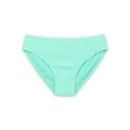 thumbnail image 3 of Wonder Nation Little Girls and Big Girls Scrunch Bikini Swimsuit with UPF 50+, 2-Piece, Sizes 4-18, 3 of 3