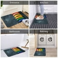 thumbnail image 6 of Uemuo Rainbow Sausages On Dark Slate Printed Door Mat Indoor Doormat 16"x24",Front Back Door Mats Non Slip Entrance Rugs,Inside Doormats for Entryway, 6 of 9