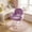 Purple, variant on Romorgniz Makeup Vanity Chair with Round Hollow Back Cute Desk Chair with Rolling Wheels Height Adjustable Chair with Arms for Living Room, Bedroom, Make-up Dressing Room, Pink