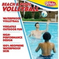 thumbnail image 2 of Waterproof Pool Volleyball for Beach and Pool , Durable Soft Neoprene Skin, Size 5 Regulation Ball, Green, 2 of 6
