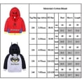 thumbnail image 3 of KidsBoysSpidermanCaptainAmericaBatmanDcZipJacketCoatHoodieHoodedOuterwear, 3 of 3