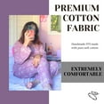 thumbnail image 5 of Womens Pajama Sets - Premium Pajamas for Women Set, Soft & Comfortable Two Piece Sets for Women Sleepwear, Stylish Pijamas de Mujer, Perfect PJ Sets (Light Purple-XL), 5 of 7