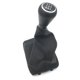 thumbnail image 1 of Pomo de cambio para coche 406 Negro Resistente Durable ABS PU Cuero Fácil de instalar Pomo de cambio manual para coche, 1 of 4
