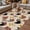 Beige, variant on Farmhouse Rooster Outdoor Rug for Patio/Deck/Porch, Non-Slip Large Area Rug 5 x 7 Ft, Country Watercolor Flowers Wood Grain Indoor Outdoor Rugs Washable Area Rugs, Camping Rug Carpet Runner