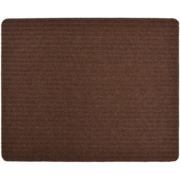Stair Treads Collection Indoor Skid Slip Resistant Carpet Stair Tread Mat (Brown, Matching Mat 30 in X 30 in)