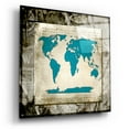 thumbnail image 2 of Epic Art 'Sea Map II' by Lightbox Journal, Acrylic Glass Wall Art, 36"x36", 2 of 8