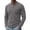 Dark Gray, variant on Henley Shirts for Men Long Sleeve Casual Button Placket Cotton T-Shirts with Chest Pocket Classic Fit Basic Pullover Tops for Fall Winter Everyday Wear Lounge