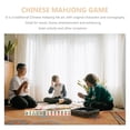 thumbnail image 4 of BRIGHTFUFU 1 Set Rectangular Tiles Chinese Mahjong Set Paper for Mahjong Lovers with Brain Activity Enhancement, 4 of 8