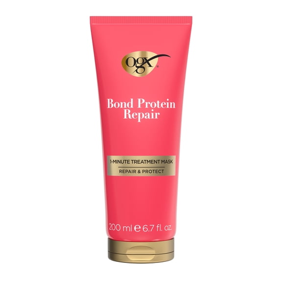 OGX Repair & Protect Bond Protein Repair Treatment Mask, 6.7 fl. oz