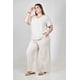thumbnail image 2 of Conjunto de 2 pzas de lino Roman Fashion /Tallas Extras, 5652 (Arena) beige 42, 2 of 6